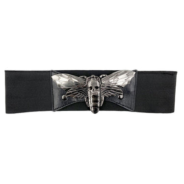 Elastic Waist Belt Death Moth - Kreepsville